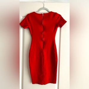 Chocolate Red Dress XS